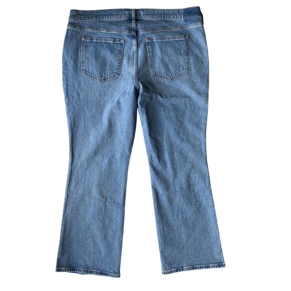 Abercrombie & Fitch Jeans Womens Size 18S Short Low Rise AF The Boot Denim Pants - Picture 2 of 13